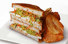 Ballpark Tofu Sandwiches