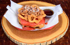 Funnel Cake Sandwiches
