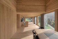 Perched Larch-Clad Homes Image 3