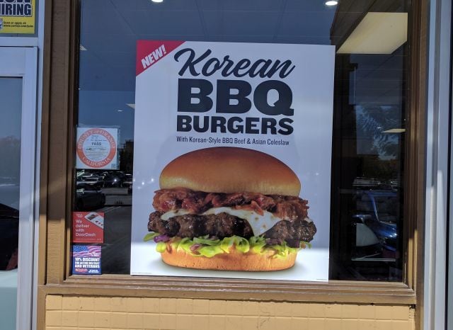 Korean Cuisine Burgers