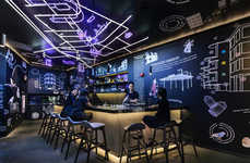 Millennial-Focused Neon Hostels