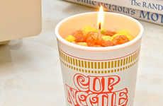 Ramen Noodle Cup Candles
