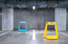 Moveable Parking Space Indicators