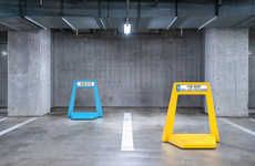 Moveable Parking Space Indicators