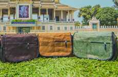 Upcycled Industrial Netting Bags