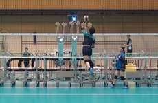 Volleyball-Playing Robots