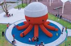 Oversized Octopus Playgrounds