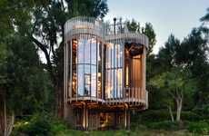 Cylindrical Tree Houses