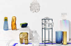 Oblong Blown Glass