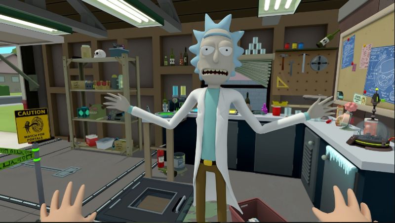 Virtual Reality Sci-Fi Cartoons