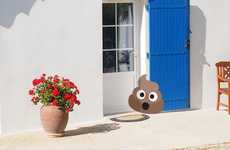 Oversized Emoji Postcards