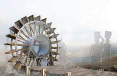 Water-Filtering River Wheels