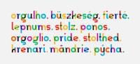 Rainbow Flag Fonts Image 8