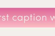 Personal Caption-Generating Campaigns