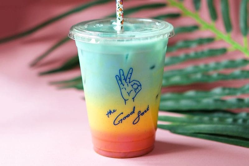 Healthy Rainbow Lattes