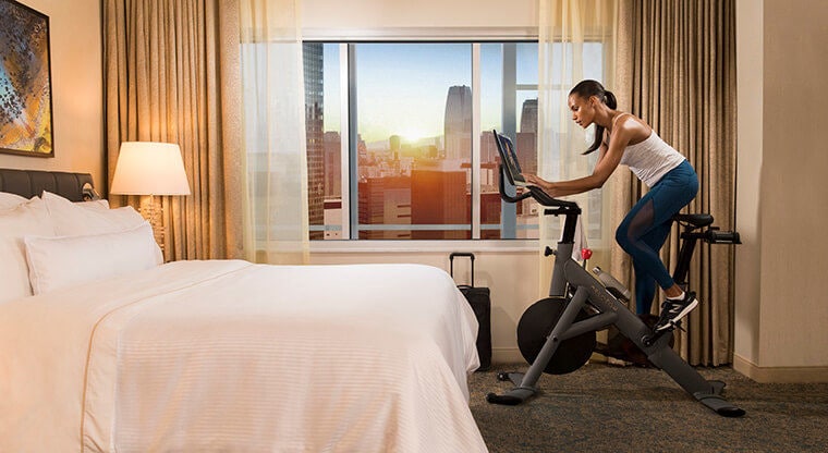 In-Suite Stationary Bikes