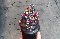 All-Black Ice Cream Cones