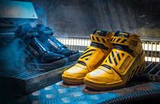 Leather Sci-Fi Shoes