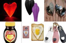 29 Heart-Shaped Innovations for Valentine's Day