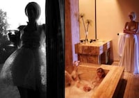 Socialites as Suburban Housewives Image 6