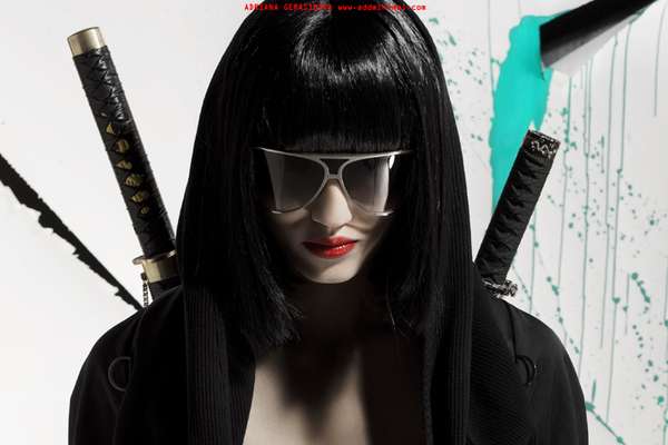 Samurai-Inspired Fashion Editorials