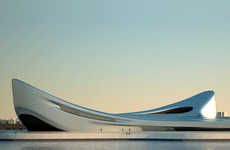 Airy, Sinuous Architecture