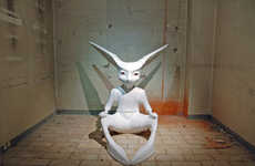 Freaky Ceramic Rabbits