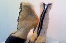 Frightening Furry Footwear