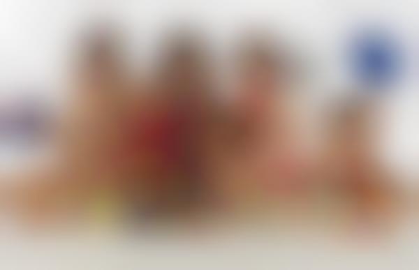 NBA Dancers as Bikini Models