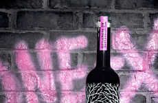 Graffiti-Inspired Liquor Bottles