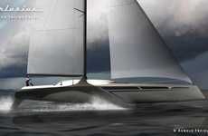 Hydrofoil Sailing Yacht Designs