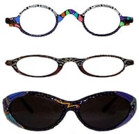Handpainted Eyeglasses Image 3