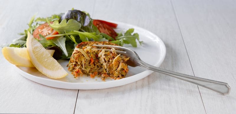 Upcycled Seafood Cakes
