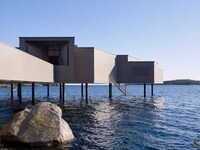 Stilted Seaside Bathhouses Image 3