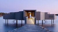 Stilted Seaside Bathhouses Image 7