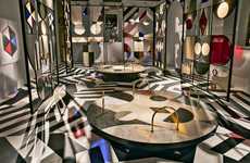 Carnivalesque Marquetry Pavilions