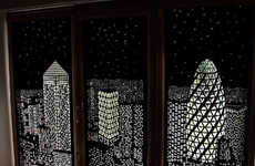Cityscape Blackout Blinds