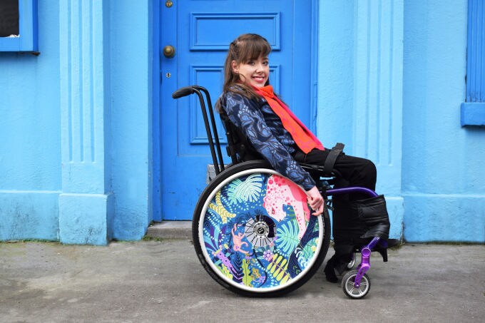 Decorative Wheelchair Decals