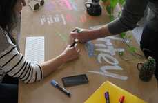 Dry Erase Work Desks