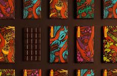 Illustrative Peruvian Chocolate Branding