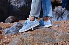 Minimalist Sky Blue Sneakers