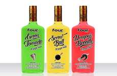 Vibrant Alcohol Brand Shots