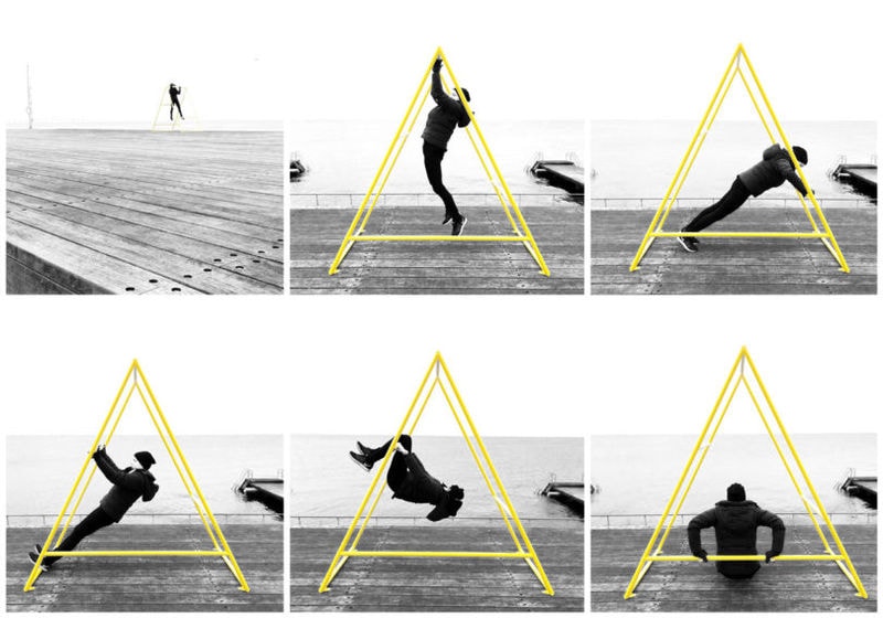 Minimalist Outdoor Gyms