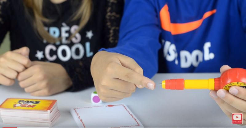 Disappearing Pen Games