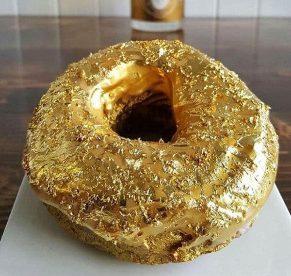 16 Edible Gold Leaf Snacks