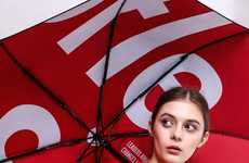 Boldly Branded Rain Fashion