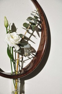 Circular Wooden Vases Image 4