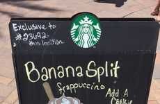 Banana Split Frappuccinos