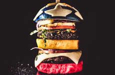 Towering Superhero-Inspired Burgers