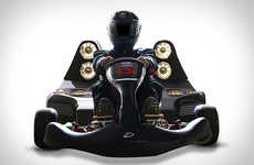 Lightweight Electric Racing Go-Karts
